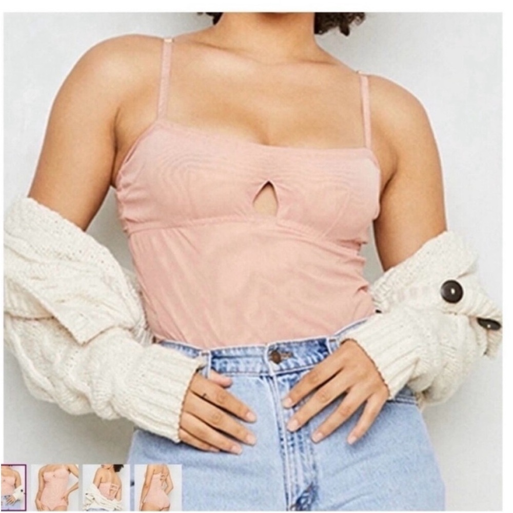 ✨4 for $20 | We Are HAH Under the Wire Bodysuit | Copper Rose | NWT